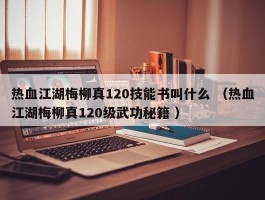 热血江湖梅柳真120技能书叫什么 （热血江湖梅柳真120级武功秘籍 ）