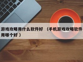 游戏攻略用什么软件好 （手机游戏攻略软件用哪个好 ）